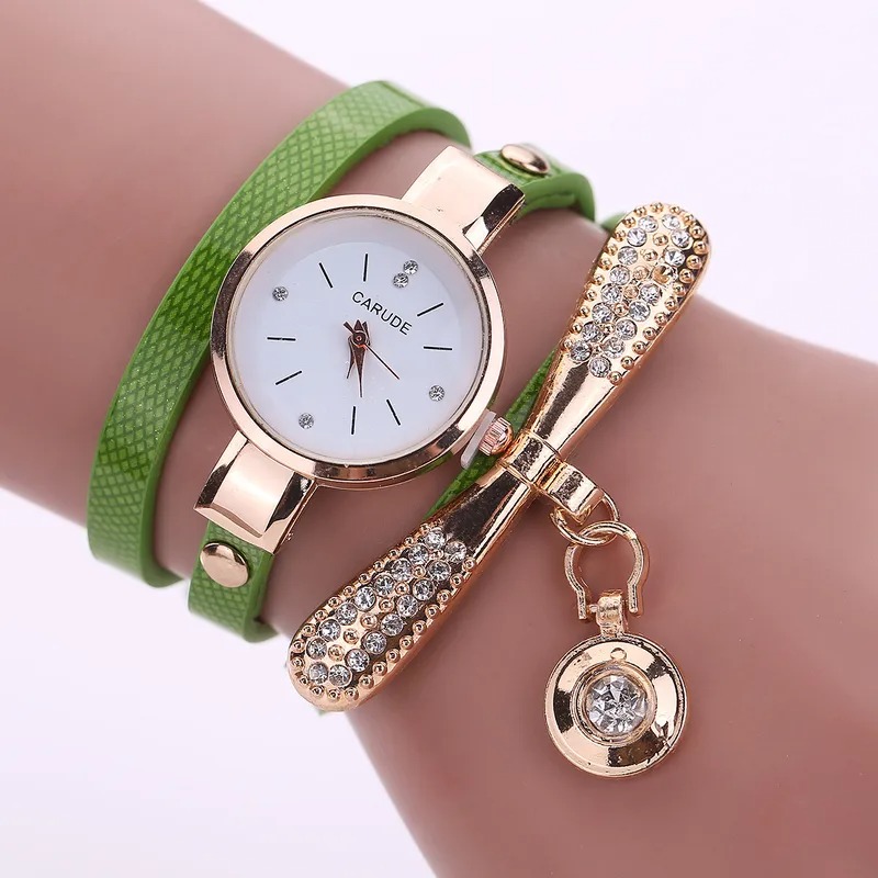 Relojes De Mujer Moda Acero Inoxidable Cuero Sintético Aleación