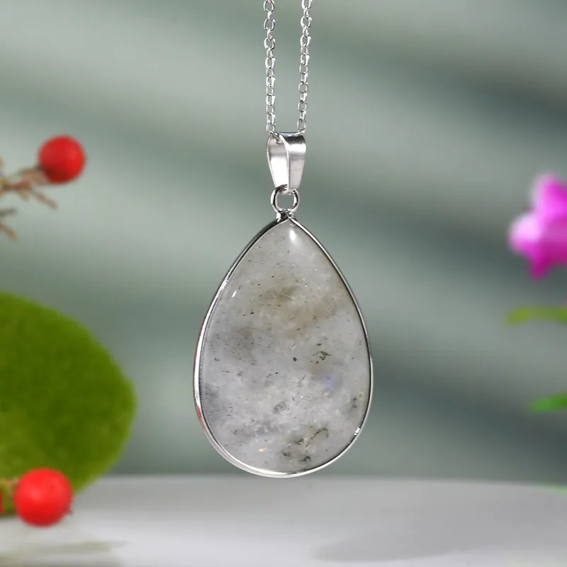 Hecho A Mano gotitas agua piedra natural