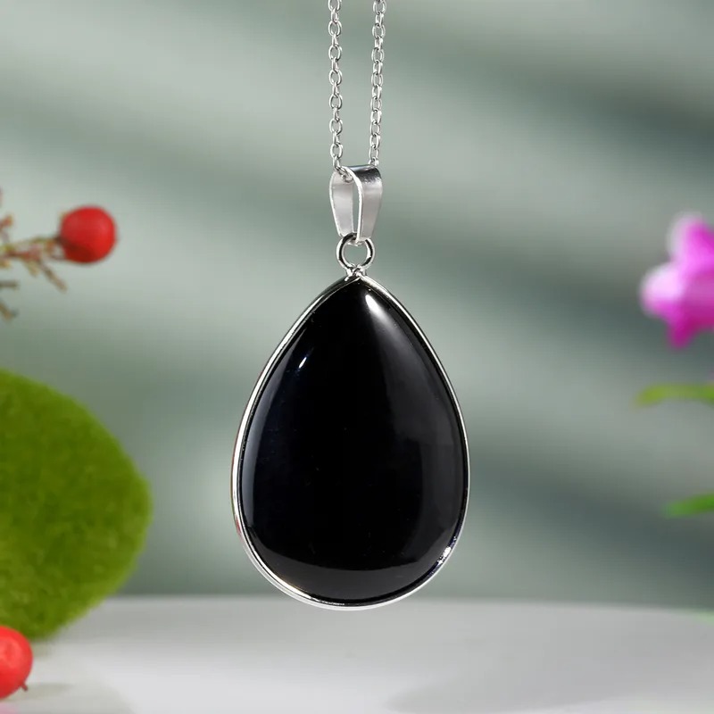 Hecho A Mano gotitas agua piedra natural