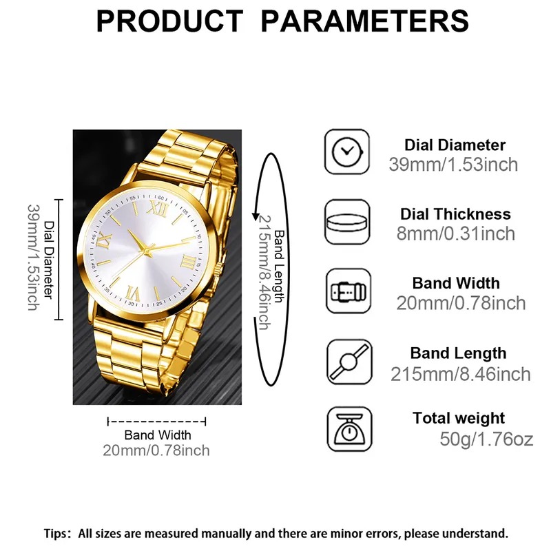 Reloj de cuarzo de hombre