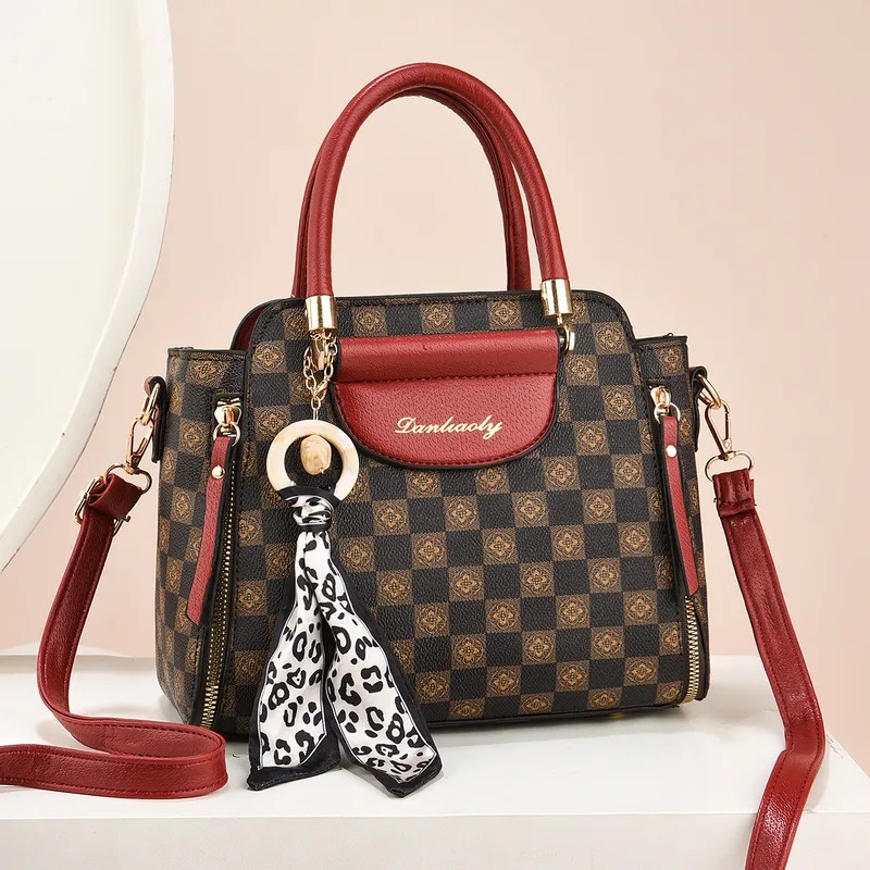 Bolso vintage cruzado con cremallera*