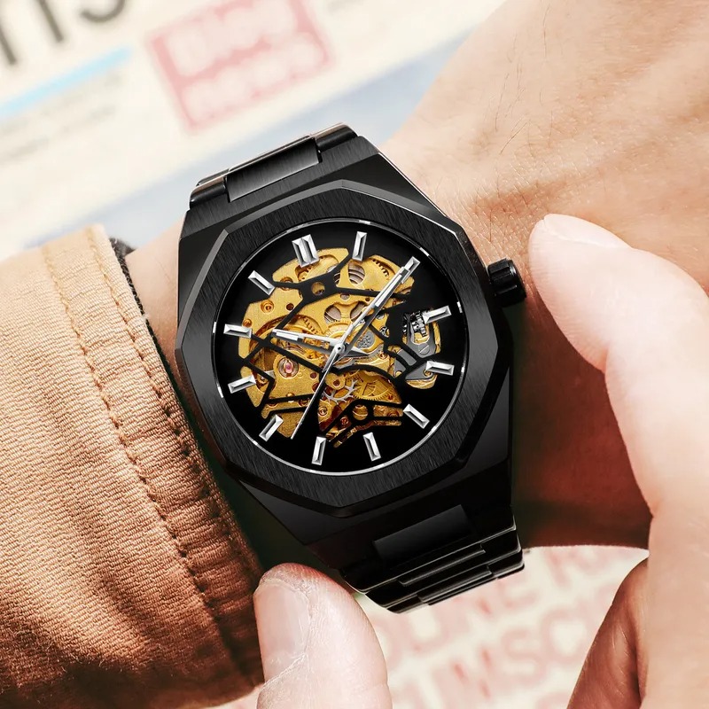 Reloj Mecánico Automático Para Hombre