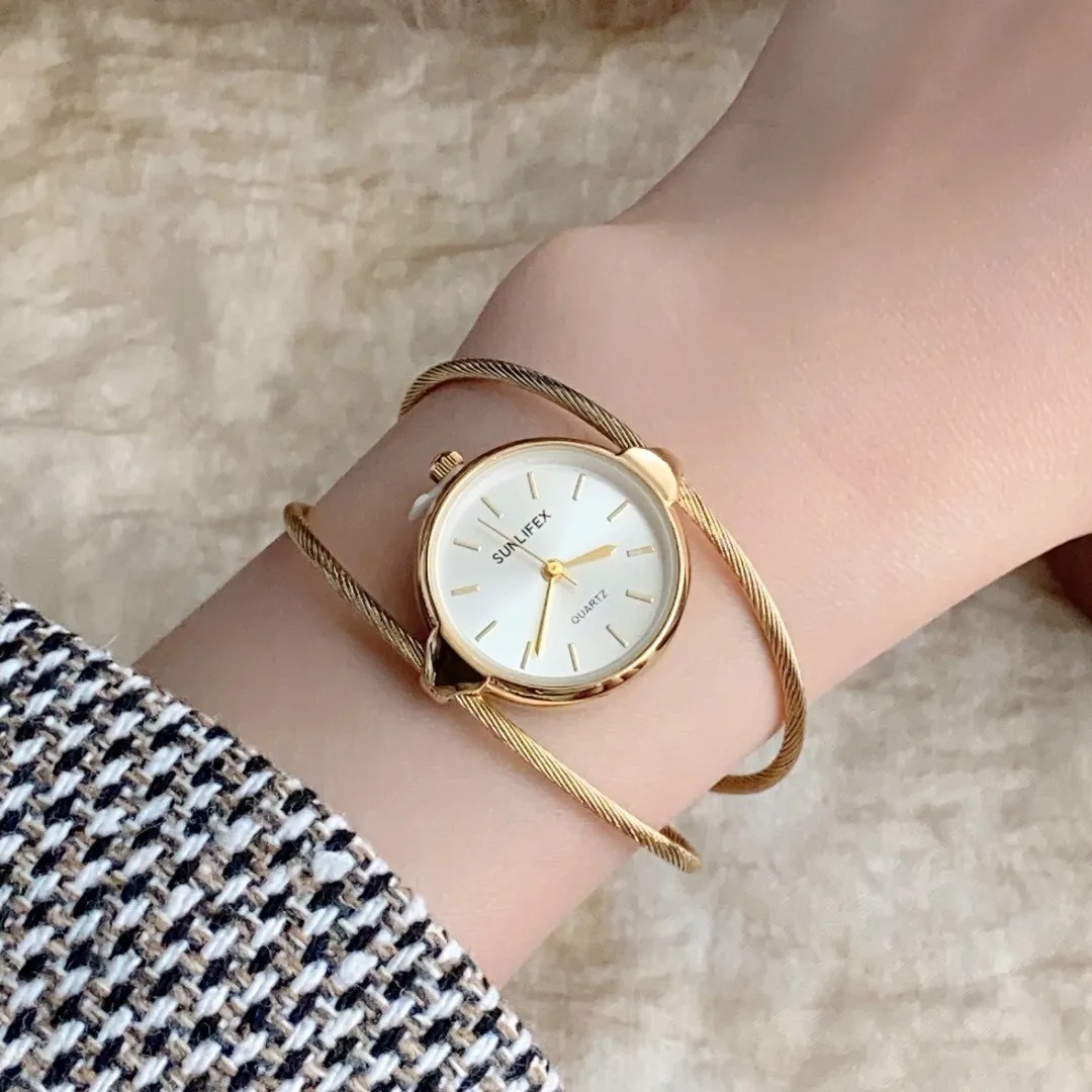 Reloj cuarzo mujer correa abierta