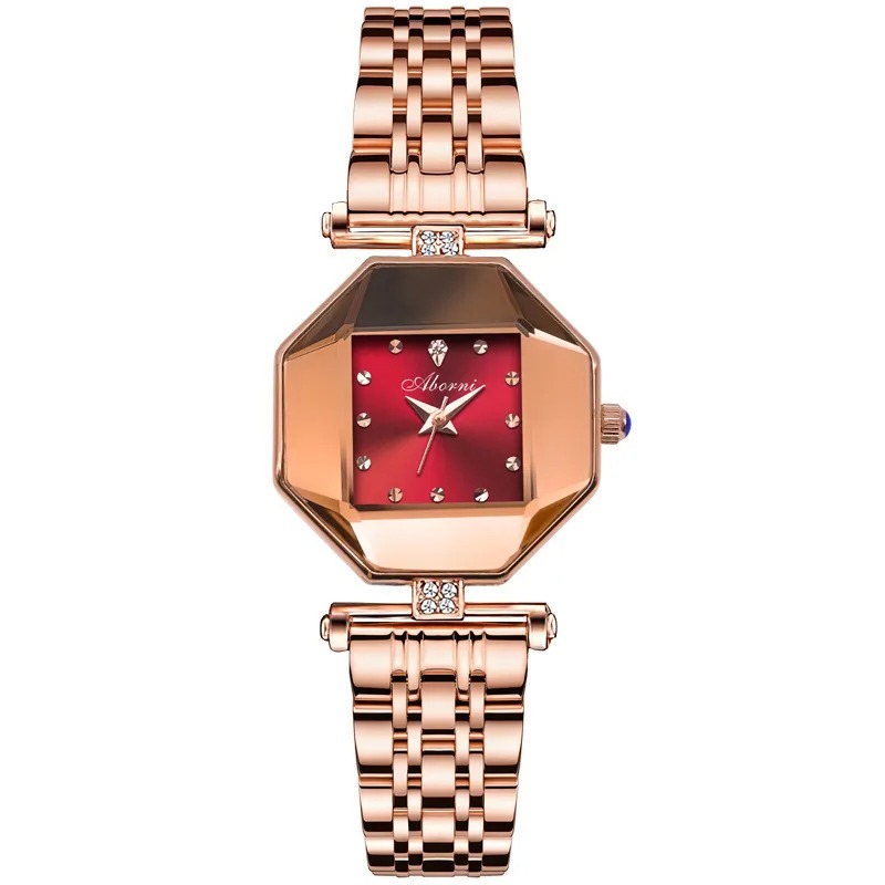 Reloj mujer cuarzo broche doble mariposa